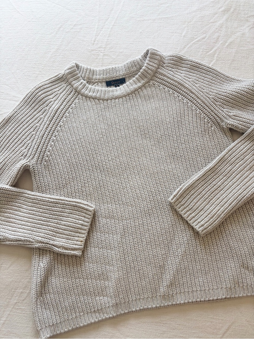 Quince | Fisherman Crew Sweater